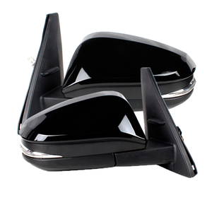 Conjunto de espejo retrovisor para Toyota 4RUNNER 2014 2015 2016 2017 2018 2019 2020 2021/negro/9 líneas 8791035B90 8794035B70