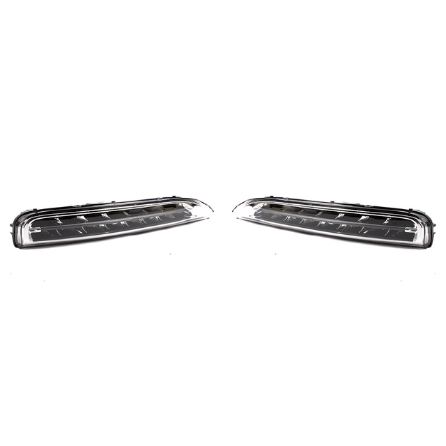 Luces de circulación diurna para Porsche Cayenne 2011 2012 2013 2014 95863118200 95863118100