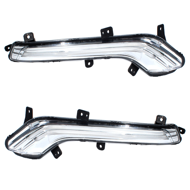 Luz de circulación diurna DRL para Peugeot 508, 2010, 2011, 2012, 2013, 2014, 2015, 2016, 2017, 2018, 9807242280, 9807242380.