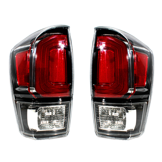 Lámpara de luz trasera de frenos para Toyota Tacoma 2020 2021 2022 2023/negro 8155004230 TO2801207 8156004230 TO2800207