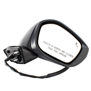 Conjunto de espejo retrovisor para Honda Civic 2022-2023 /pintado en negro/7 líneas 76250-T20-A01 76208-T20-A01