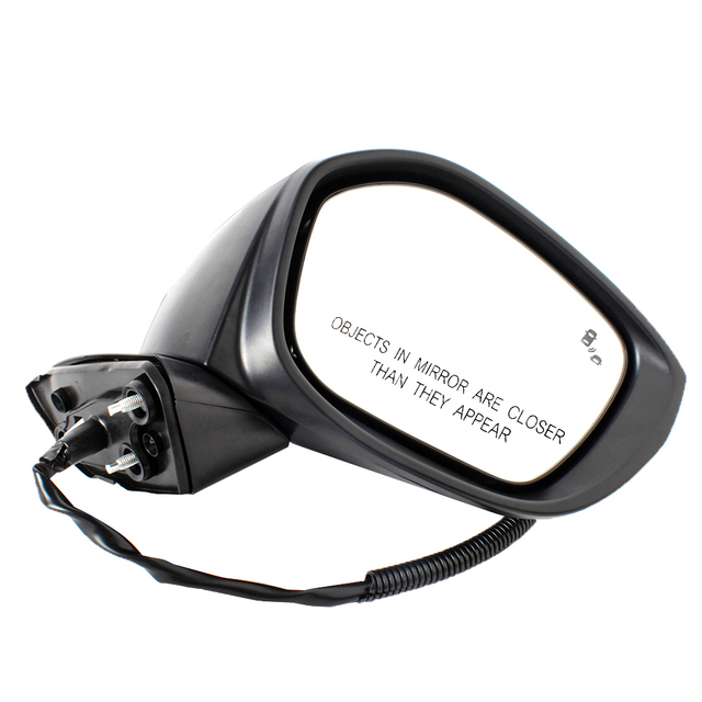 Conjunto de espejo retrovisor para Honda Civic 2022-2023 /pintado en negro/7 líneas 76250-T20-A01 76208-T20-A01