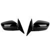 Conjunto de espejo trasero para BMW 5 Series G30/G38 520 530 540 2017-2022 pintura negra/con punto ciego