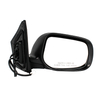 Conjunto de espejo retrovisor para Toyota Corolla 2009 2010 2011 2012 2013/versión de EE. UU./negro/3 líneas TO1320249 TO1320260