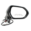 Conjunto de espejo retrovisor para Toyota SPEEDMASTER 4RUNNER 2014 2015 2016 2017 2018 2019 2020 2021/Blanco/5 líneas 8791035B90 8794035B70