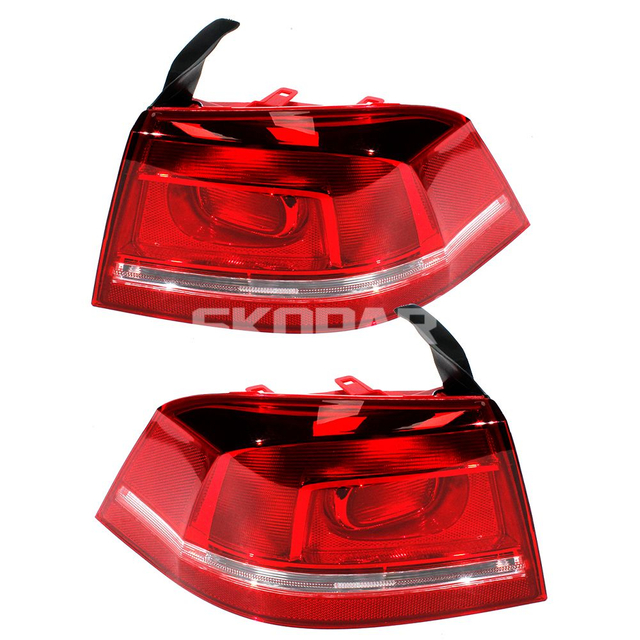Lámpara de luz trasera para VW Passat 2011 2012 2013 2014 2015 3AE945096F 3AE945095F