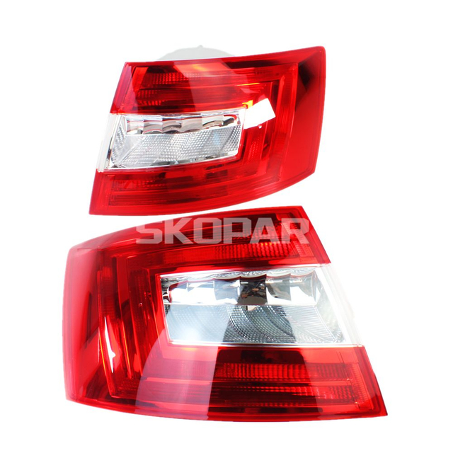 Luces traseras para Skoda Octavia A7 2013 2014 2015 2016 2017 Lámparas de freno 5E5945111 5E5945112