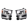 Faro delantero para Chevrolet Silverado 1500 2022-2024/LED