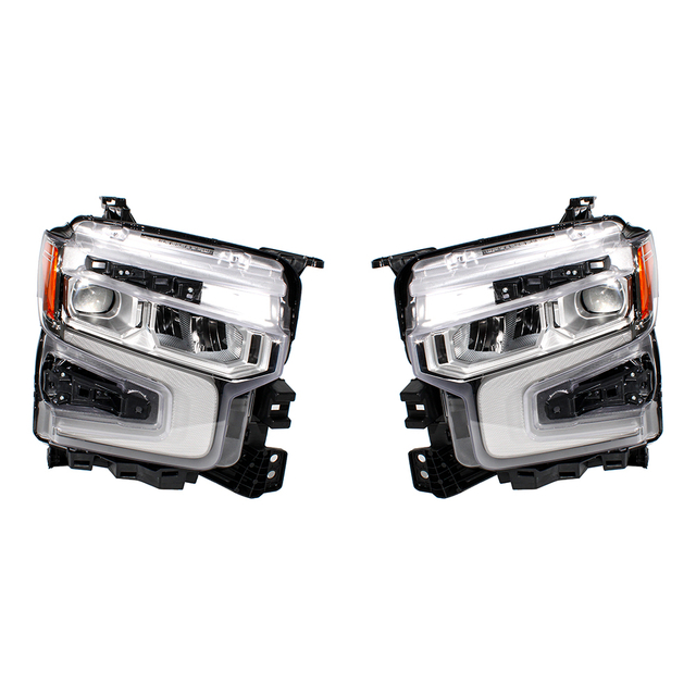 Faro delantero para Chevrolet Silverado 1500 2022-2024/LED