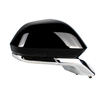 Conjunto de espejo retrovisor para Lincoln MKZ 2013-2020/pintado en negro/14 pines/con letras/derecha