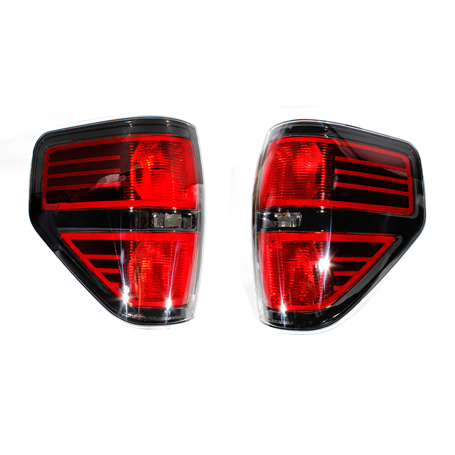 Luz trasera para Ford F150 2009-2014/negro