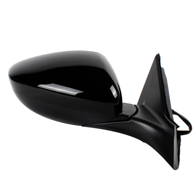 Conjunto de espejo retrovisor para Honda Accord 2018 2019 2020 2021 2022 /pintado en negro/3 líneas HO1321328 HO1320328