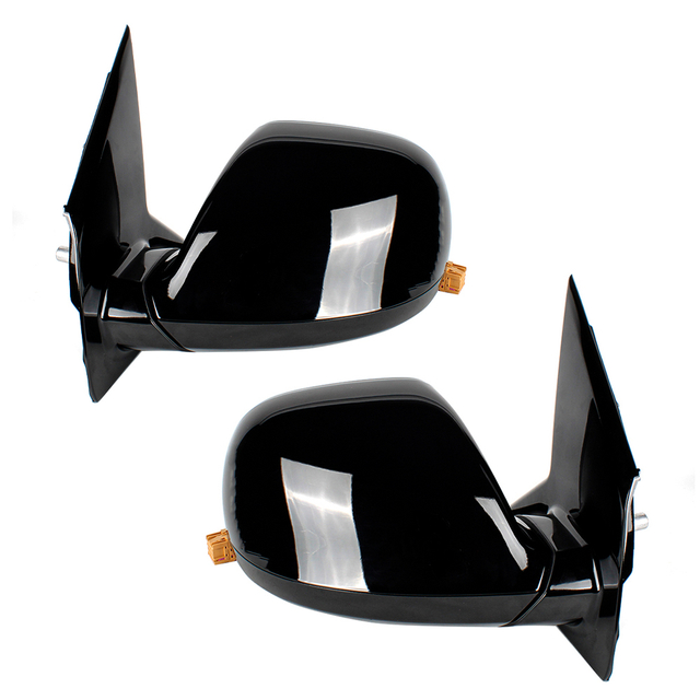 Conjunto de espejo retrovisor para VW Transporter T6 2016-2019/pintado en negro/9 líneas