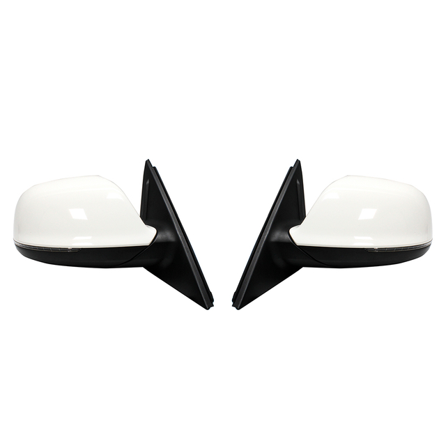 Conjunto espejo trasero para Audi Q5 2009-2015 6 lineas pintura blanca