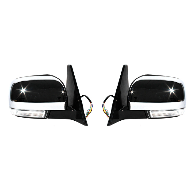 Conjunto de espejo retrovisor para Mitsubishi Pajero 2006 2007 2008 2009 2010 2011 2012 2013 2014 2015 2016 2017 2018 2019 2020 2021 7632A656 7632A655