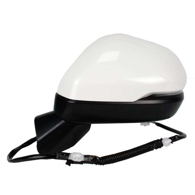 Conjunto de espejo retrovisor para Honda CRV 2023-2024/pintado en blanco en aerosol/7 líneas/versión europea 76258-3B4-H11 76208-3B4-H11