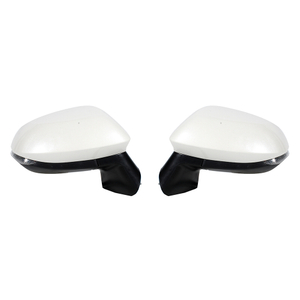 Conjunto de espejo retrovisor para Toyota Corolla 2020-2021/versión EE. UU./Blanco/6 líneas 87915-02360 87910-02926