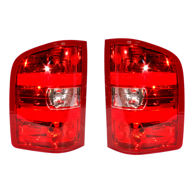 Luz trasera para Chevrolet Silverado1500 2500 3500 2007-2013/rojo