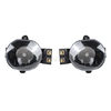 Lámpara antiniebla para Dodge Ram 1500 2500 3500 2002-2009/LED/Negro