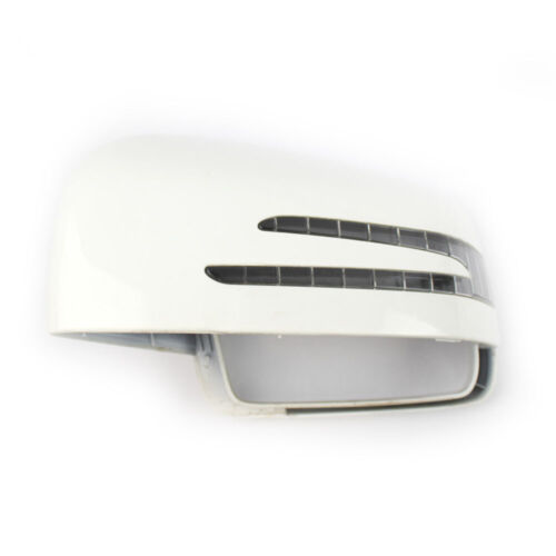 Cubierta de espejo para Benz W166 X166 W251 2013-2019/con señal de giro/blanco