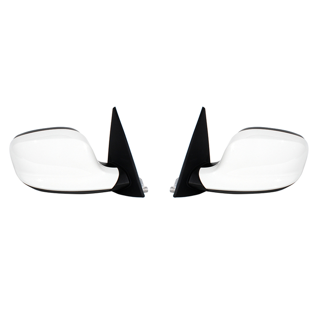 Conjunto de espejo trasero para BMW X1 E84 2009-2012 pintura blanca