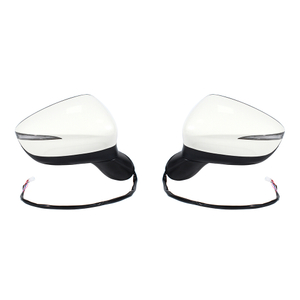 Conjunto de espejo trasero para Mazda CX-5 2015-2016 pintable blanco/7 pines KR2569181A KR2269182B