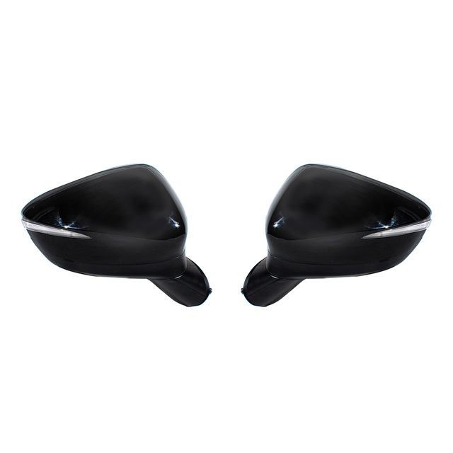 Conjunto de espejo trasero para Mazda CX-5 2017 2018 2019 2020 2021 2022 Pintura negra/ 8 pines KR22691N151/ KR2469181A KR22691N151/ KR246918181A