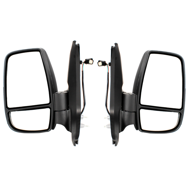 Conjunto de espejo retrovisor para Ford Transit 150 250 350 2014-2022/3 líneas/cáñamo
