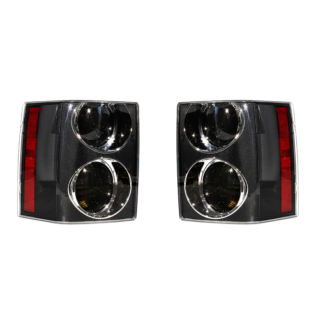 Luz trasera para Land Range Rover HSE VOGUE L322 2002-2009/Negro+Negro