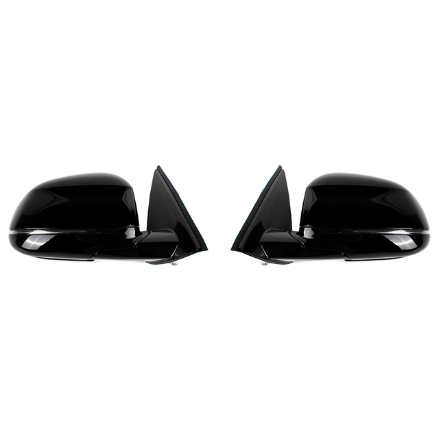 Conjunto de espejo trasero para BMW X3 G01 G08 2018-2021 pintura negra 5PIN