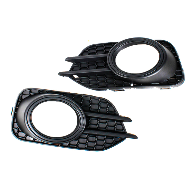 Cubierta de luz antiniebla para VW Tiguan 2012-2016 con orificio versión americana negro