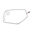 Cristal de espejo para Chevrolet Silverado 1500 2500 2014-2019/con lente convexa