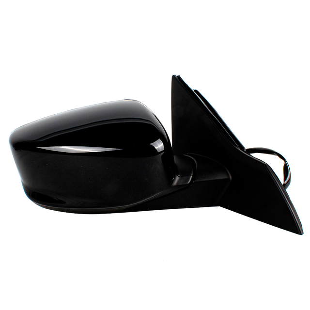 Conjunto de espejo retrovisor para Honda Accord 2012 2013 2014 2015 2016/pintado en negro/3 líneas/versión de EE. UU. HO1320272/76258T2FA01 HO1321272/76208T2FA11