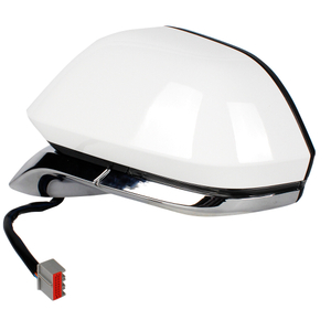 Conjunto de espejo retrovisor para Lincoln MKZ 2013 2014 2015 2016 2017 2018 2019 2020/pintado en blanco/16 pines/FP5Z-17683-C izquierdo