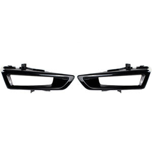 Cubierta de lámpara antiniebla para Land Rover Discovery Sport 2015-2018/plata