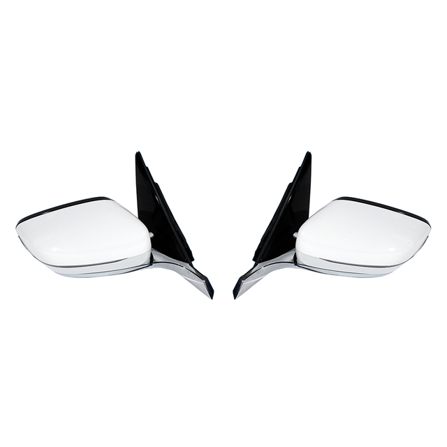 Conjunto de espejo trasero para BMW Serie 7 G11/G12 740i/750i 2016-2019 pintura blanca