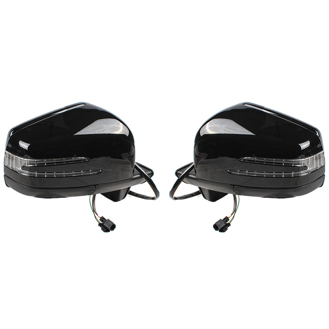 Conjunto de espejo retrovisor para Benz W463 2005-2011/negro