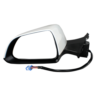 Conjunto de espejo retrovisor para Tesla Model 3 2017 2018 2019 2020 2021 2022 2023/blanco/13 líneas 1110778-98-H 1110777-98-H