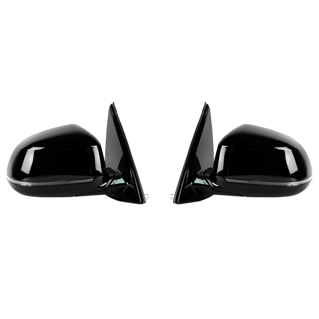 Conjunto de espejo trasero para BMW X5 F15 2014-2017 todo negro