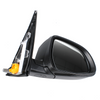 Conjunto de espejo trasero para BMW X3F25 2014 2015 2016 2017 Negro Pintado 51167395209 51167395210