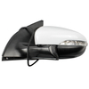 Conjunto de espejo trasero para VW Golf 6 Pintado White 5K6857507 5K6857508