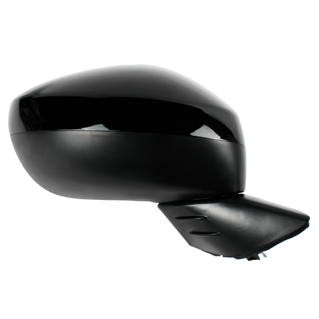 Conjunto de espejo retrovisor para Honda Civic 2022-2023 /pintado en negro/3 líneas 76250-T20-A01 76208-T20-A21