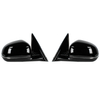 Conjunto de espejo trasero para BMW X3 G01 G08 2018-2021, pintura negra, configuración media de 5 pines