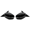 Conjunto de espejo trasero para BMW G20 G28 2019-2023, pintura negra, configuración media