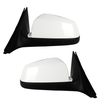 Conjunto de espejo trasero para BMW E60 E61 LCI 2008 - 2010 pintura blanca configuración media
