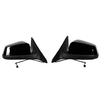 Conjunto de espejo trasero para BMW E60 E61 LCI 2008 - 2010 Pintura negra Configuración media