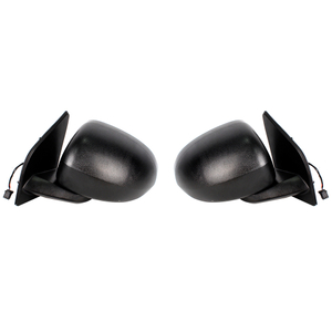 Conjunto de espejo retrovisor para Jeep Compass 2007-2016/5 líneas/negro mancha