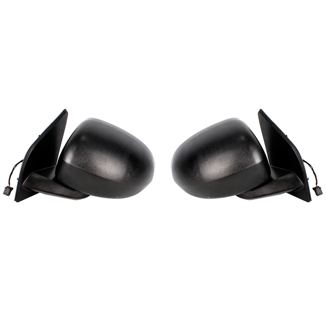 Conjunto de espejo retrovisor para Jeep Compass 2007-2016/5 líneas/negro mancha
