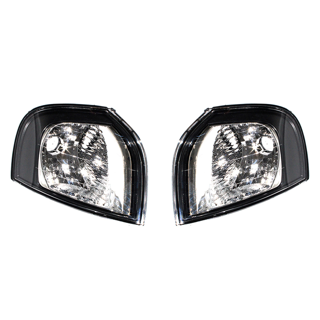 Luz de esquina para Volvo S80 1999-2006/Marco negro