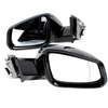 Conjunto de espejo trasero para BMW X2 F39 2019-2023 pintura negra 5PIN